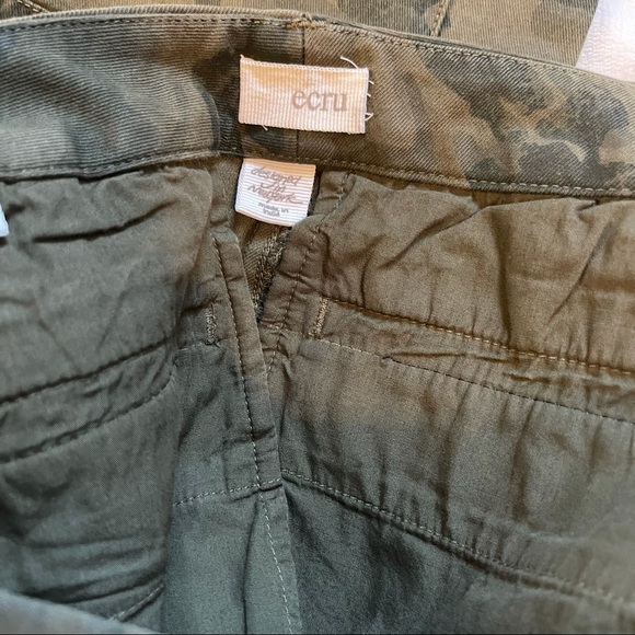 Ecru Moto Camo Pants Size 4 - Picture 6 of 6